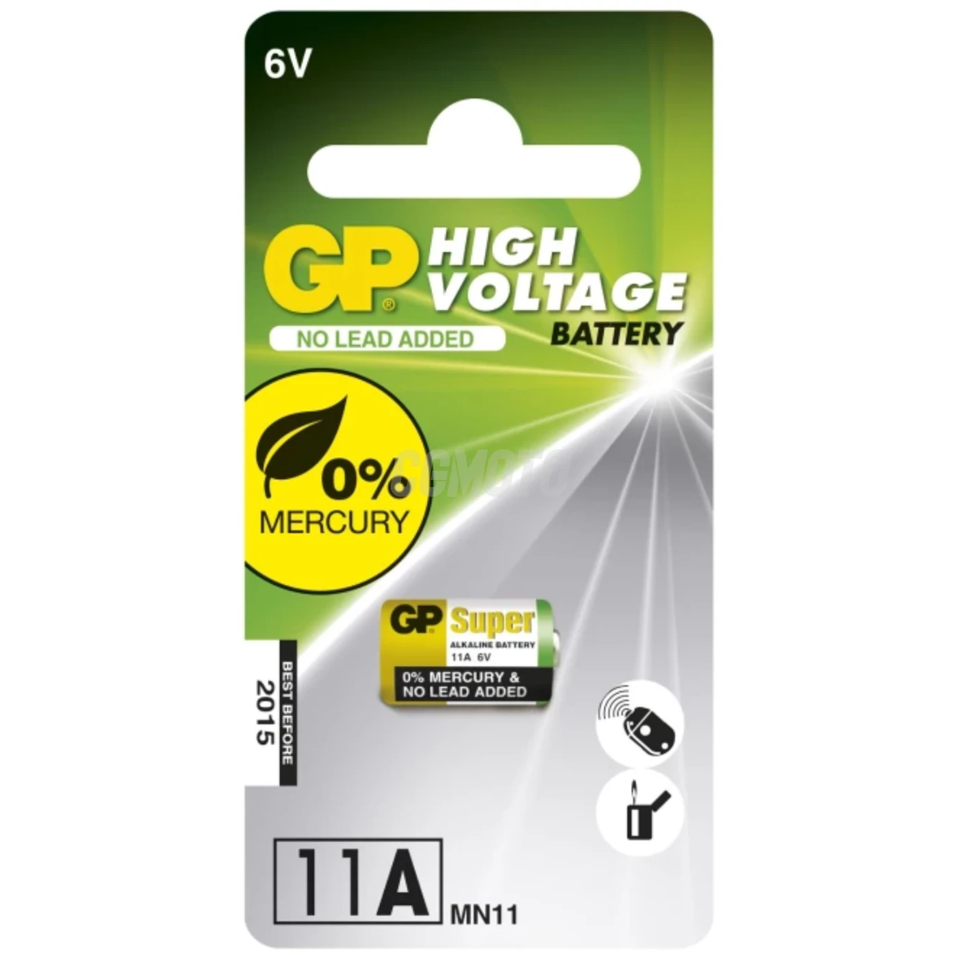 1 bateria alcalina 11 A 6 V Super 