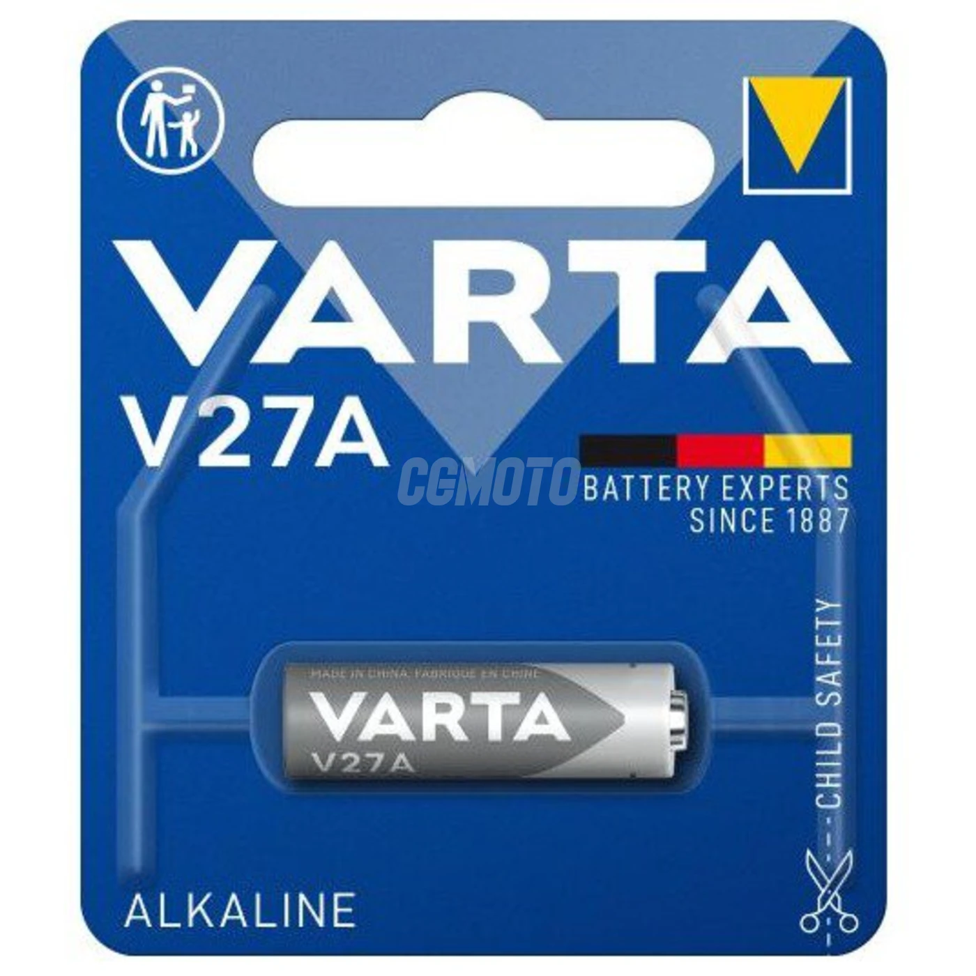 1 bateria alcalina 27A 12 V 20 mAh