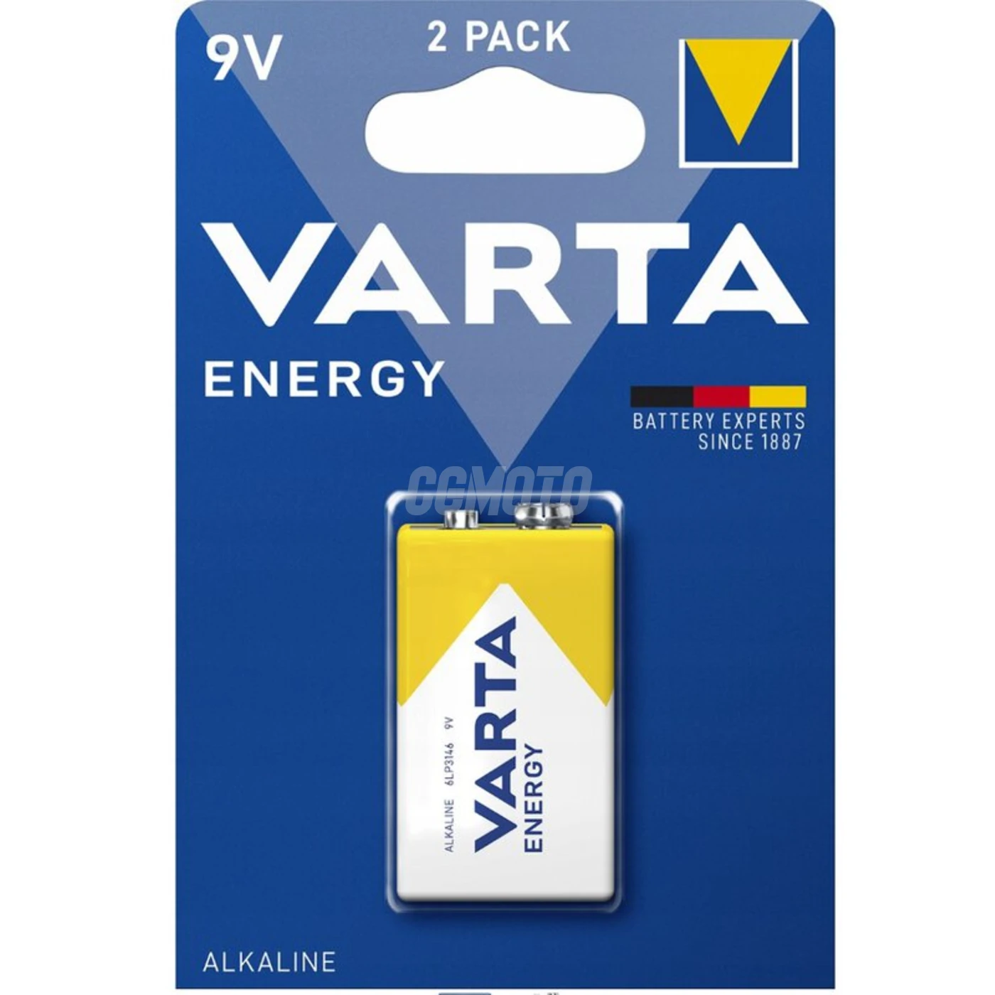 1 bateria alcalina 6LR61 9 V Energy 