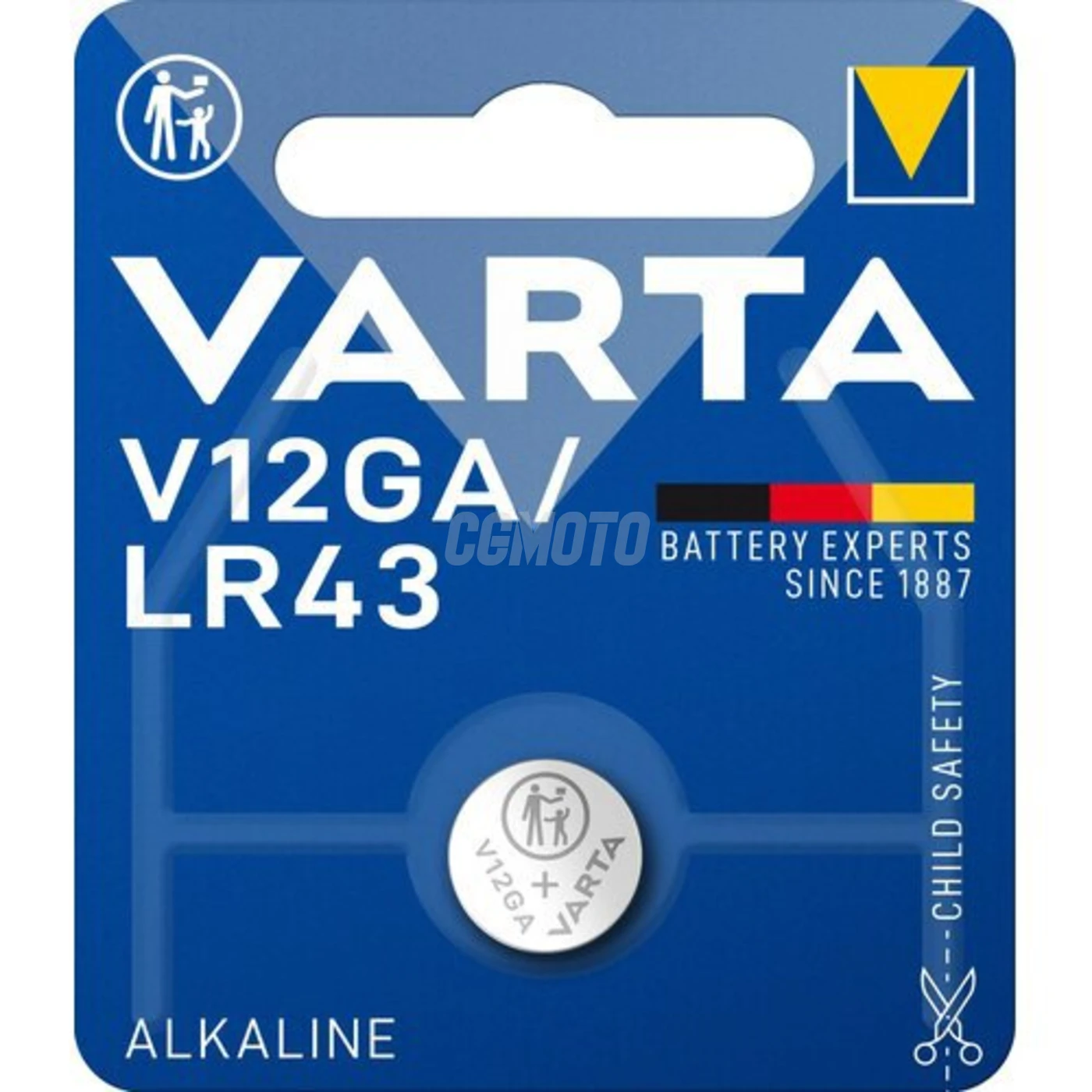 1 bateria alcalina AG10 1,5 V 50 mAh