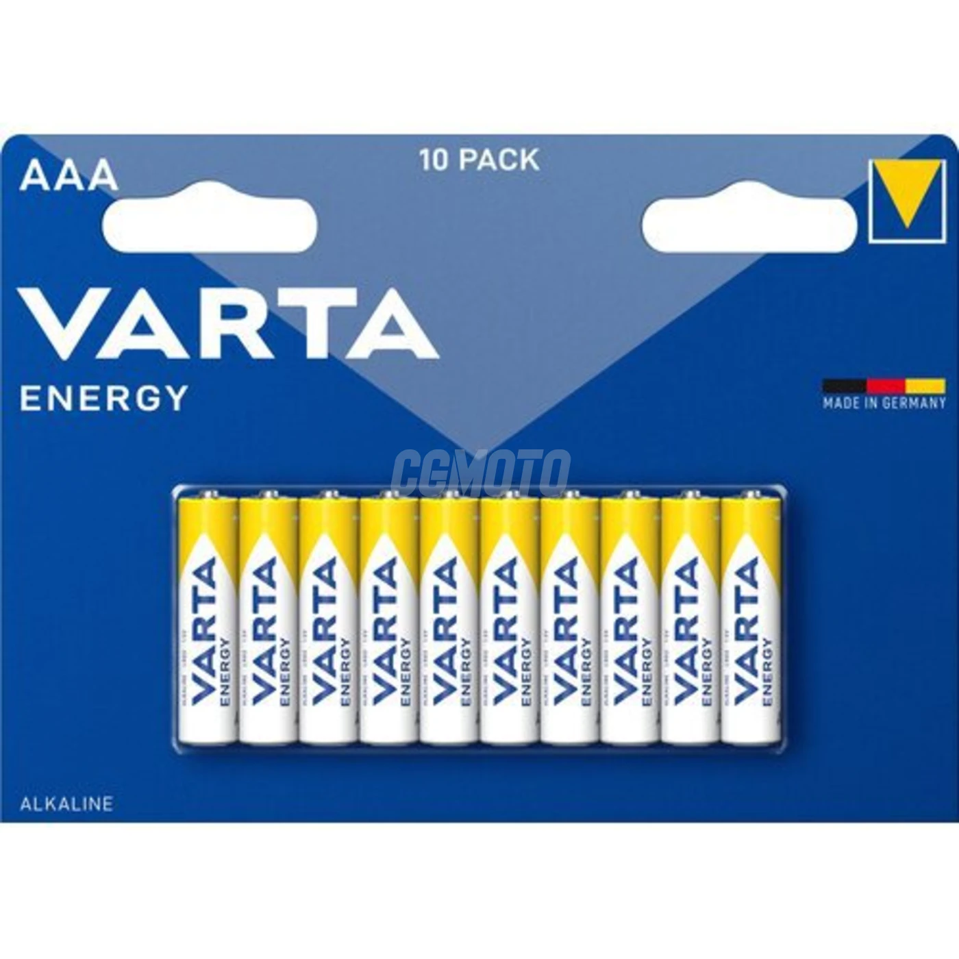 10 baterias alcalinas LR03/AAA 1,5 V Energy 