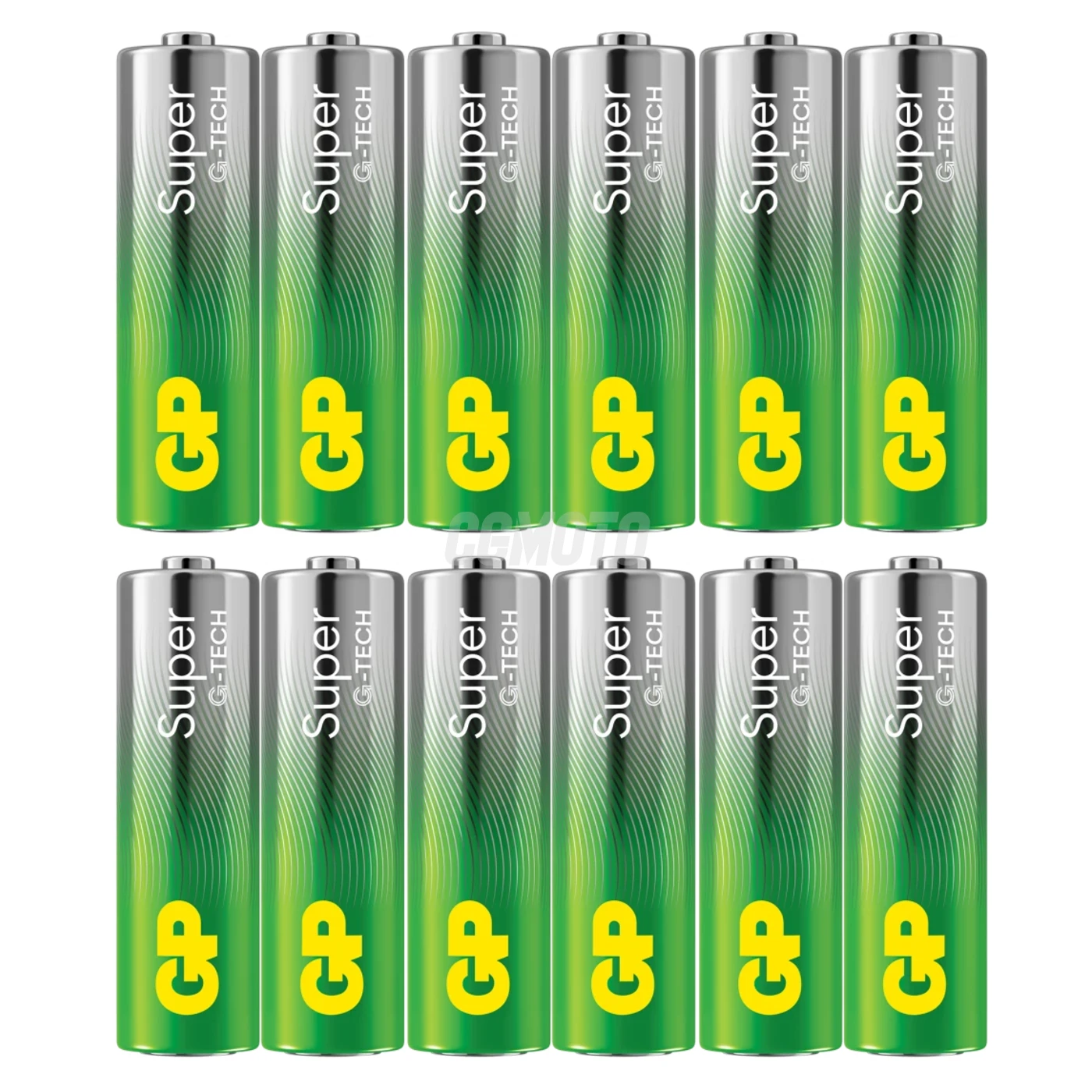 12 baterias alcalinas AA 1,5 V Super 