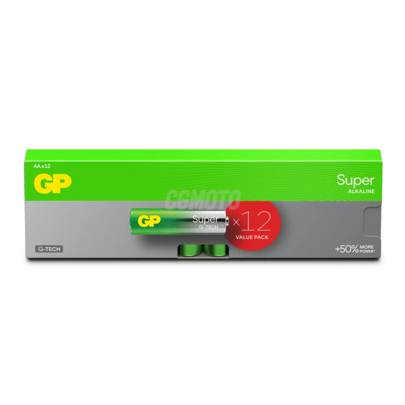 12 baterias alcalinas AA 1,5 V Super 
