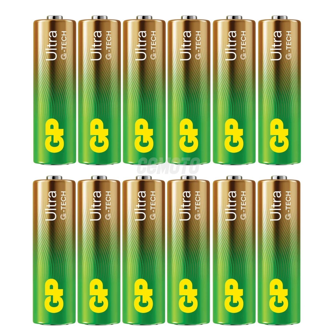 12 baterias alcalinas AA 1,5 V Ultra 