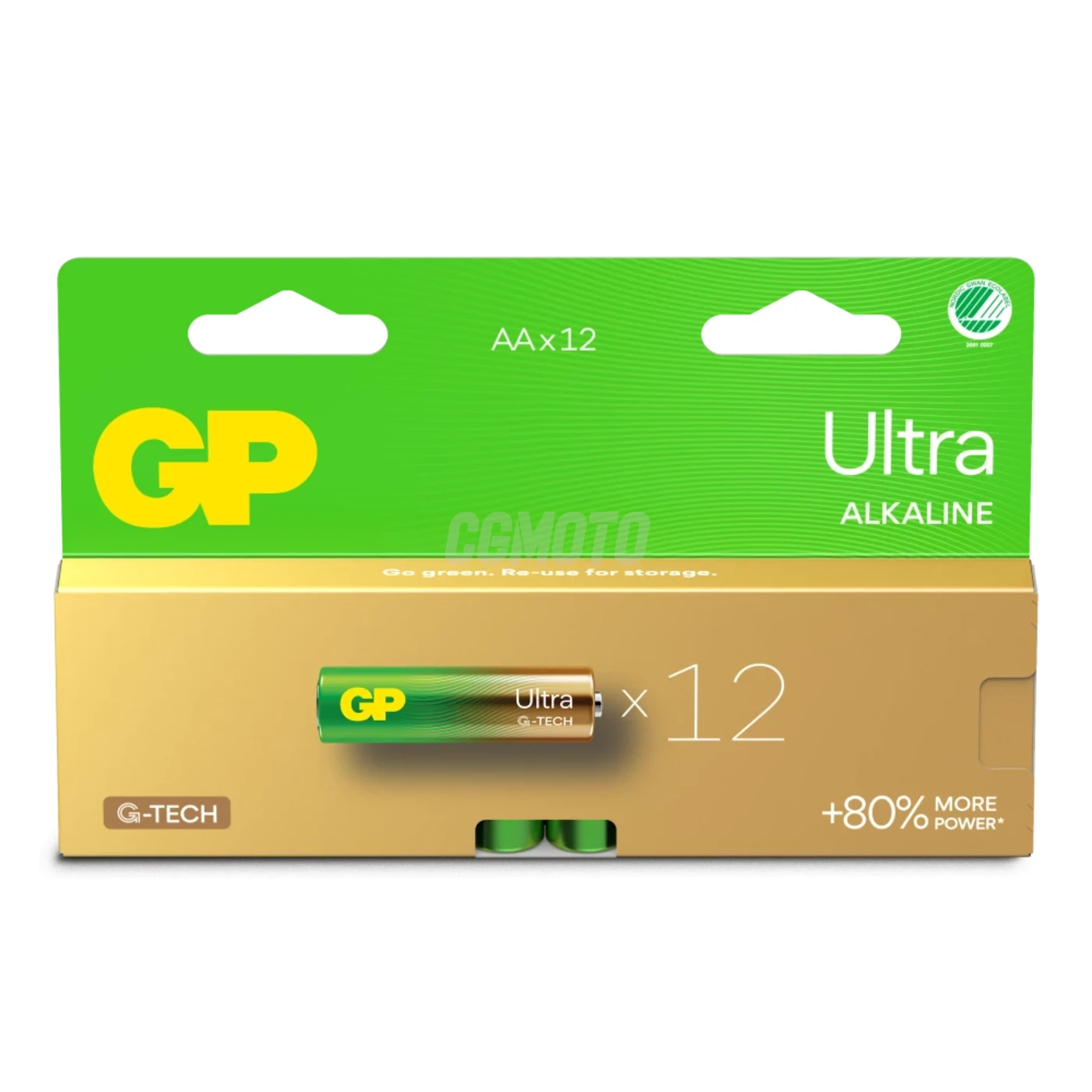 12 baterias alcalinas AA 1,5 V Ultra 