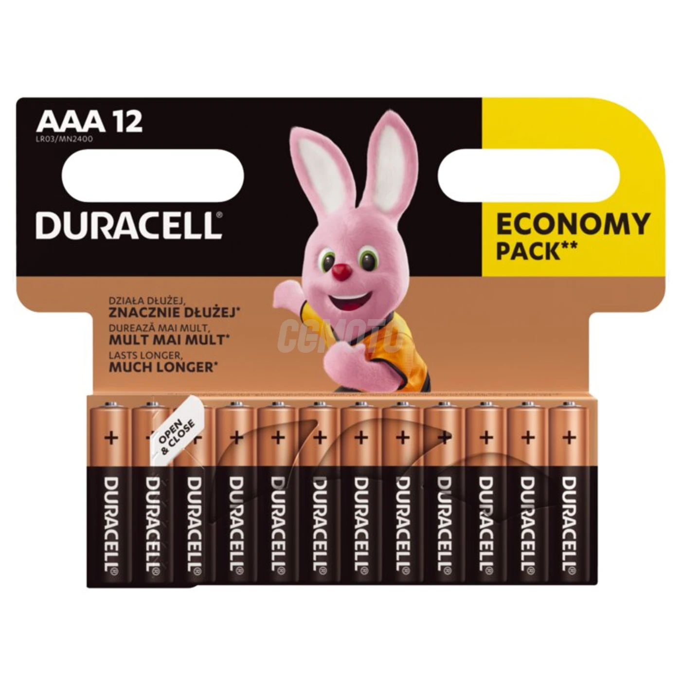 12 baterias alcalinas AAA 1,5 V Basic 