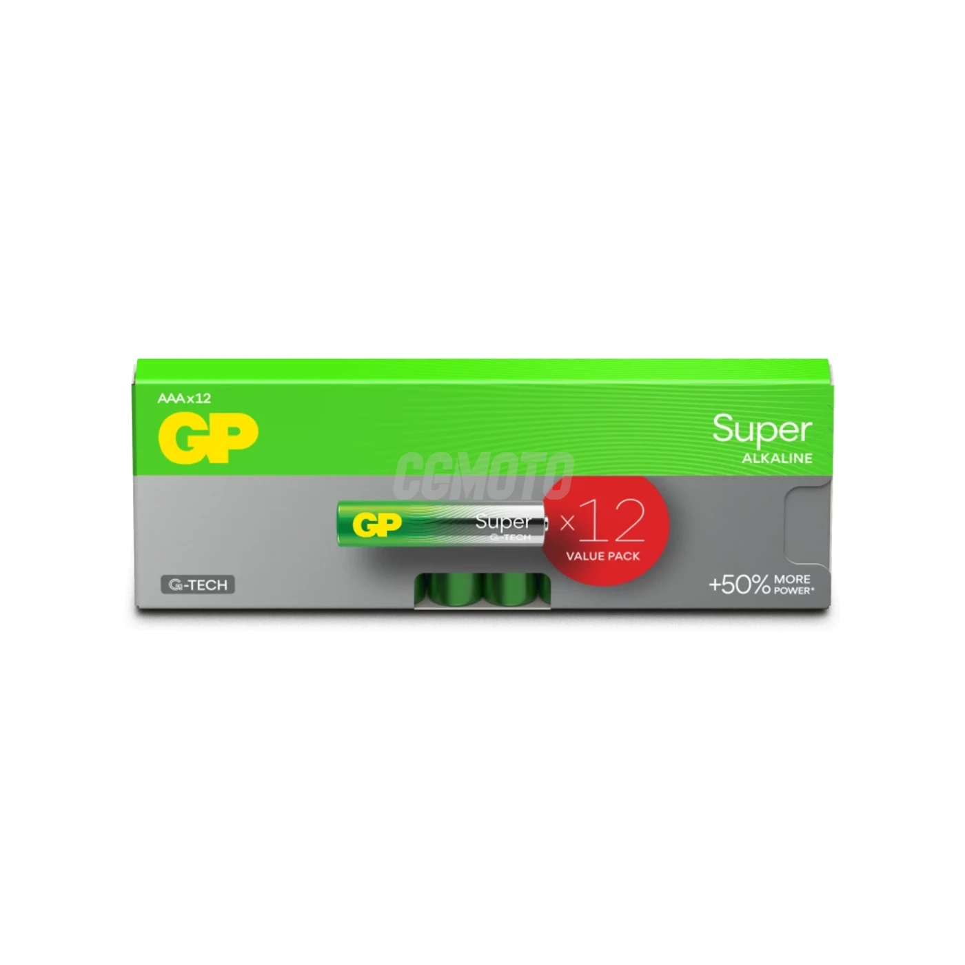 12 baterias alcalinas AAA 1,5 V Super 