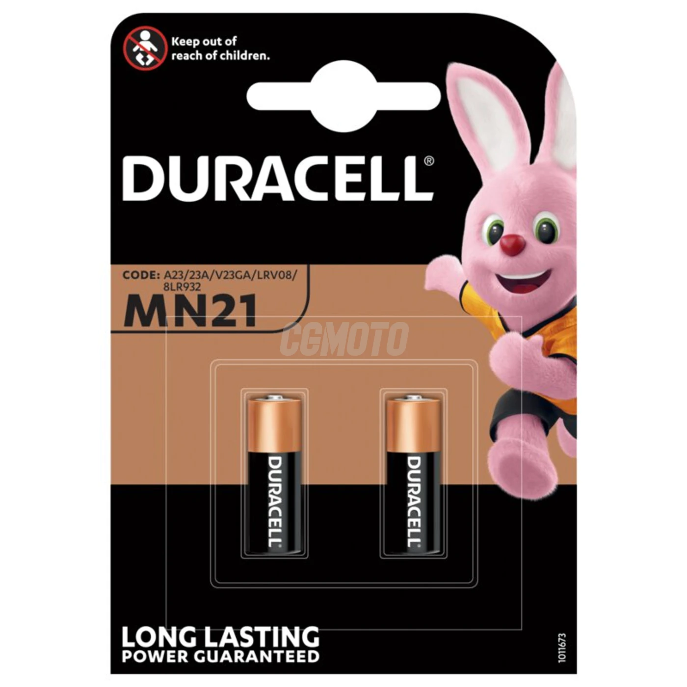 2 baterias alcalinas 23A 12 V 