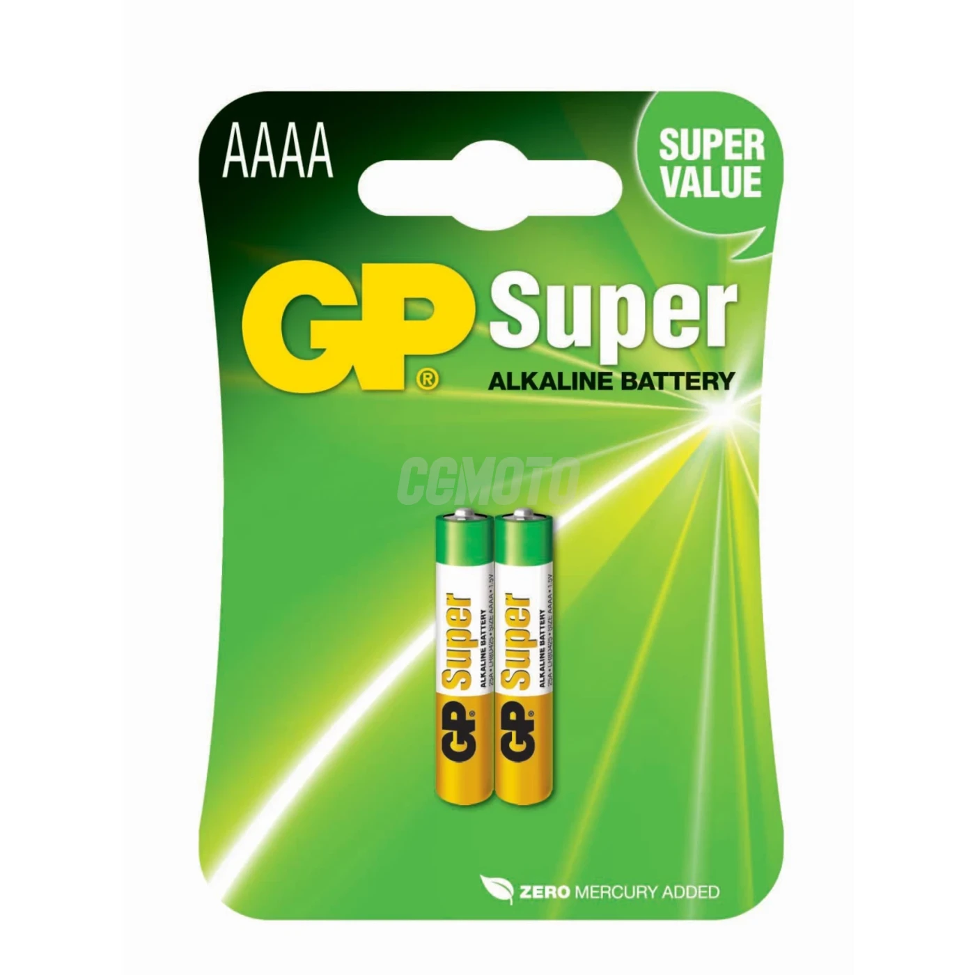 2 baterias alcalinas AAAA 1,5 V Super 