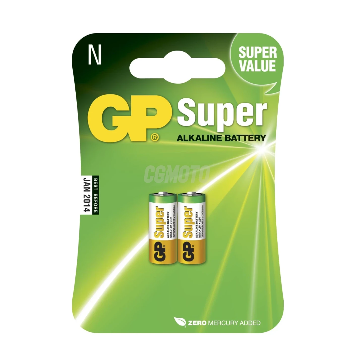 2 baterias alcalinas LR1 1,5 V Super 