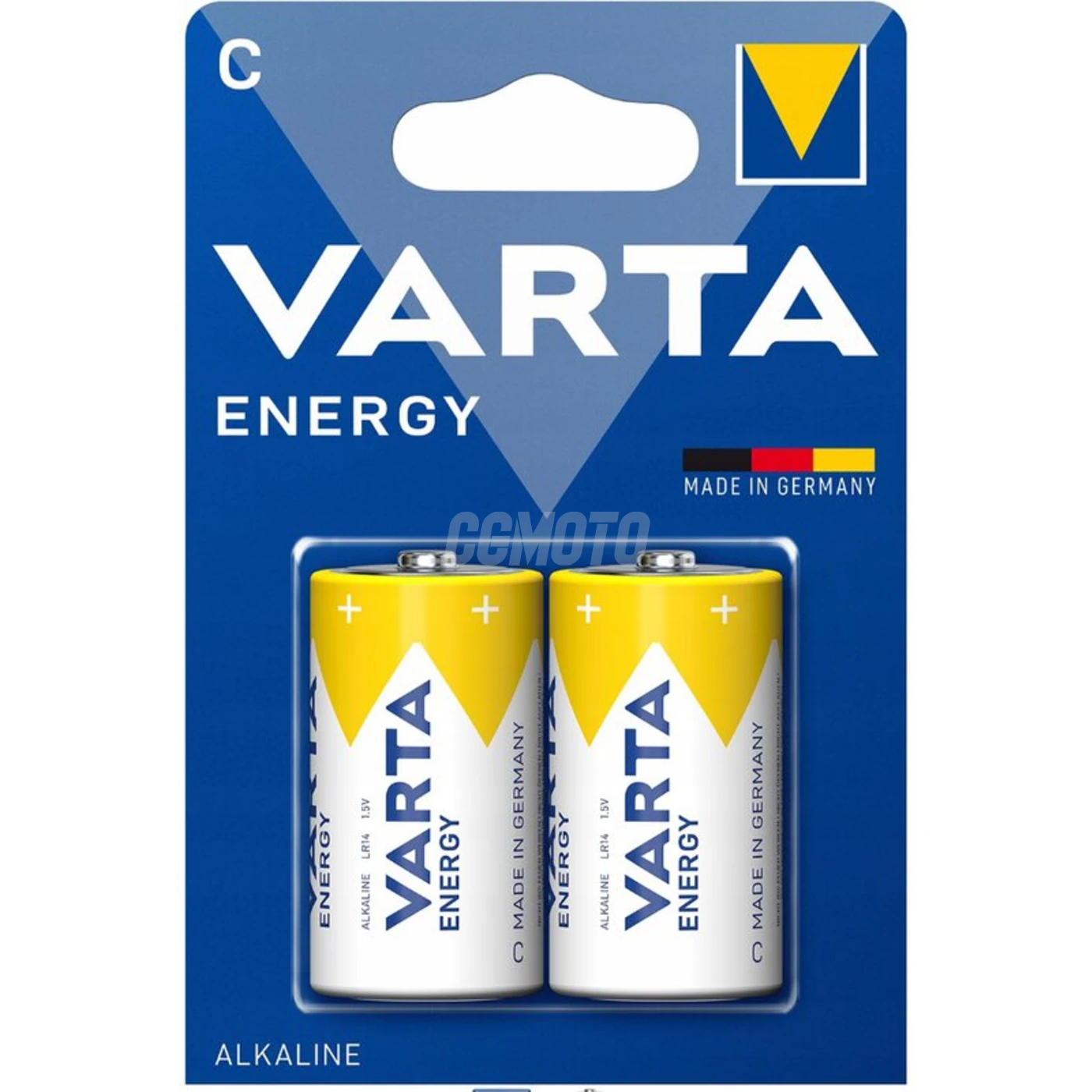 2 baterias alcalinas LR14/C 1,5 V Energy 