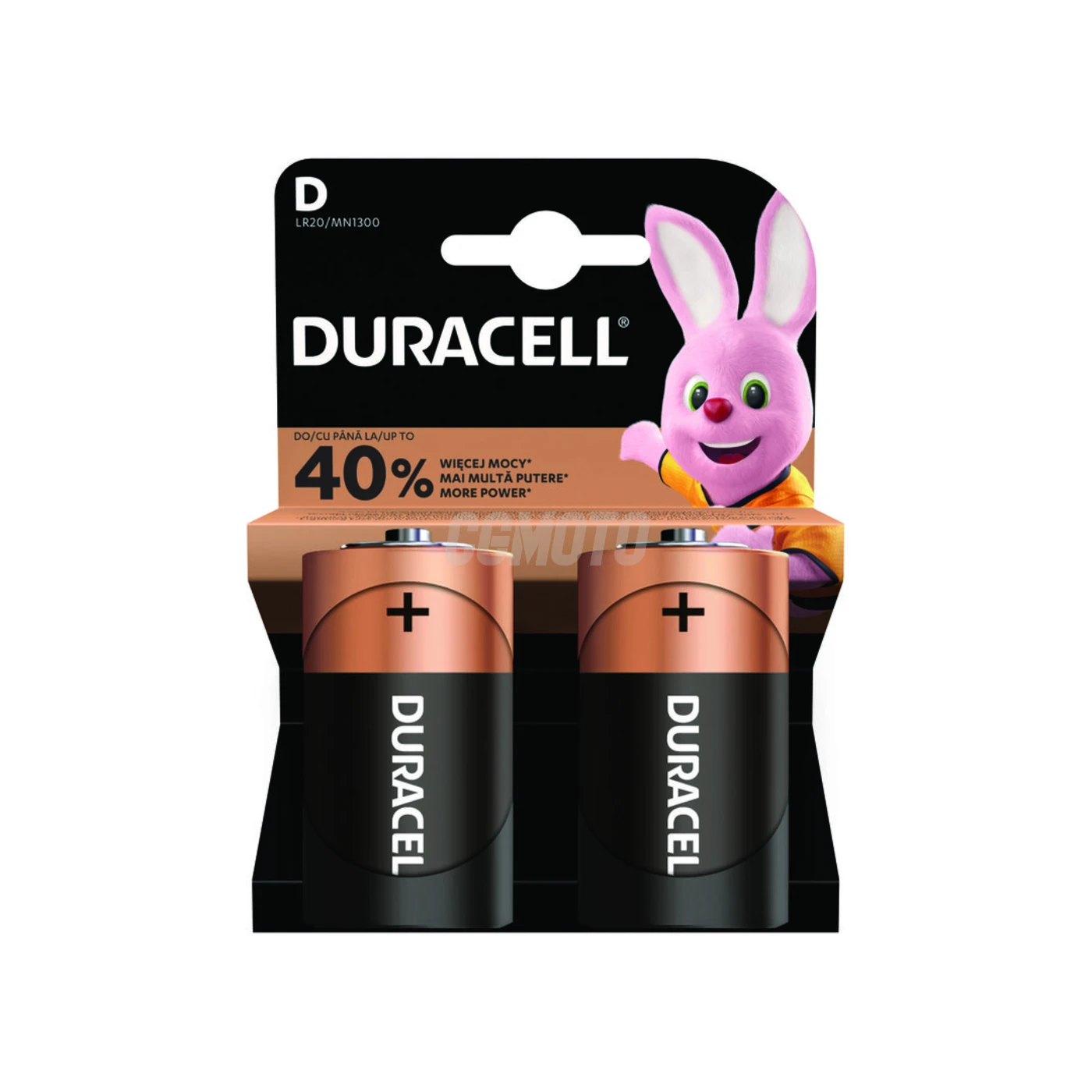 2 baterias alcalinas LR20 D 1,5 V Basic 