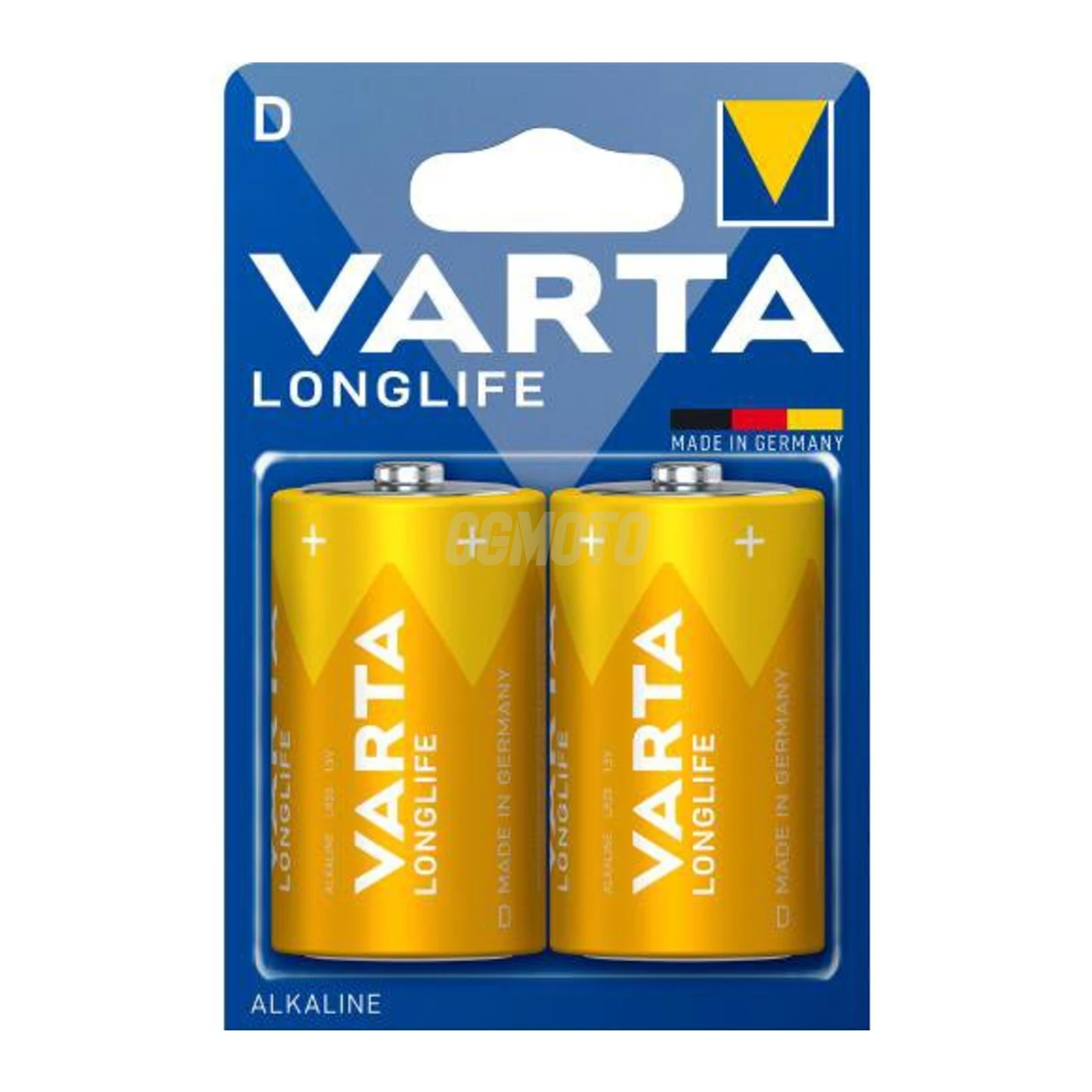 2 baterias alcalinas LR20/D 1,5 V Longlife 