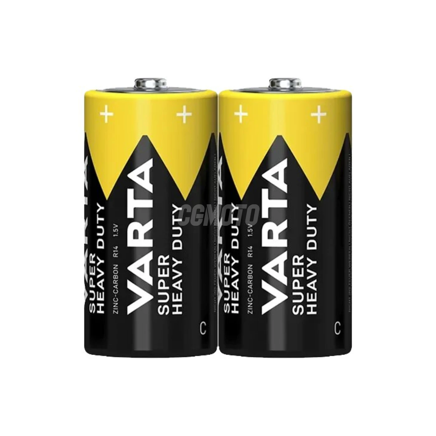 2 baterias de zinco-carbono LR14/C 1,5 V Superlife 