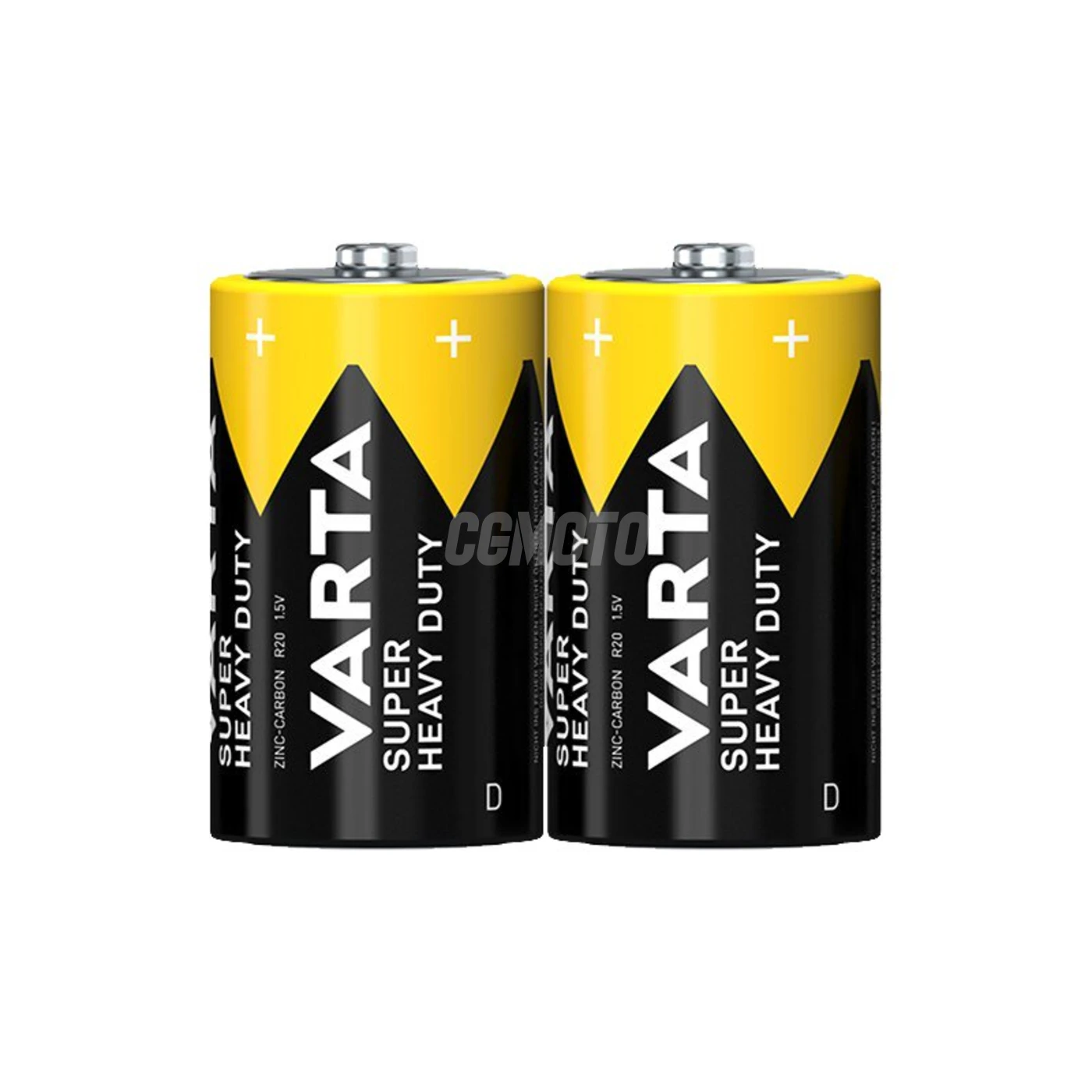 2 baterias de zinco-carbono LR20/D 1,5 V Superlife 