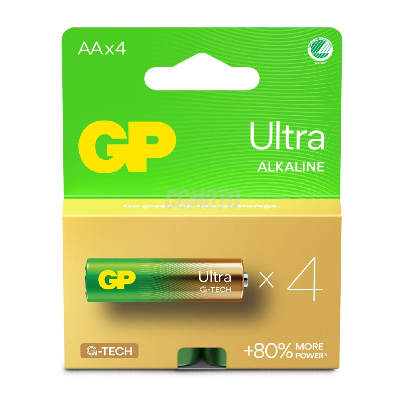 4 baterias alcalinas AA 1,5 V Ultra 