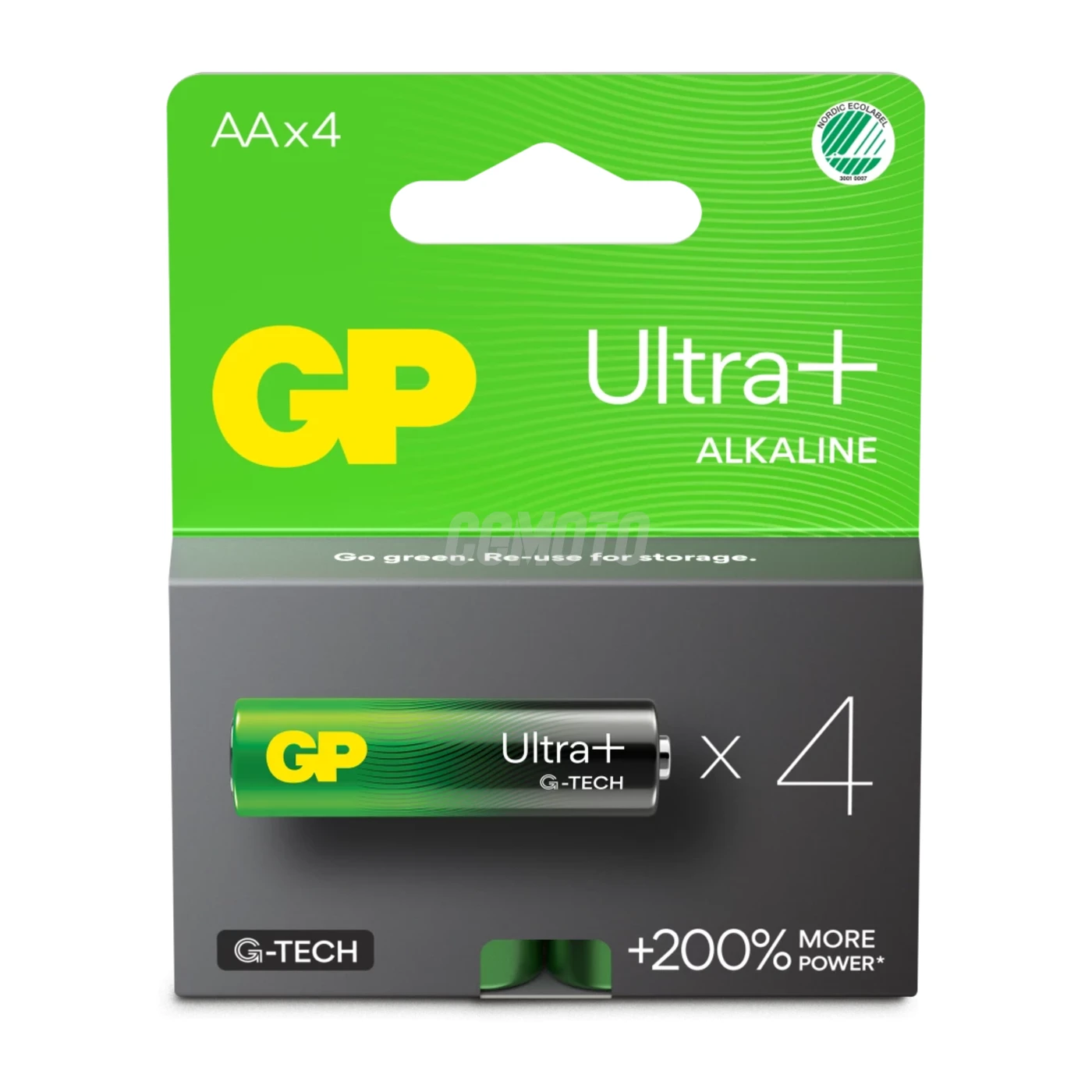 4 baterias alcalinas AA 1,5 V Ultra Plus 