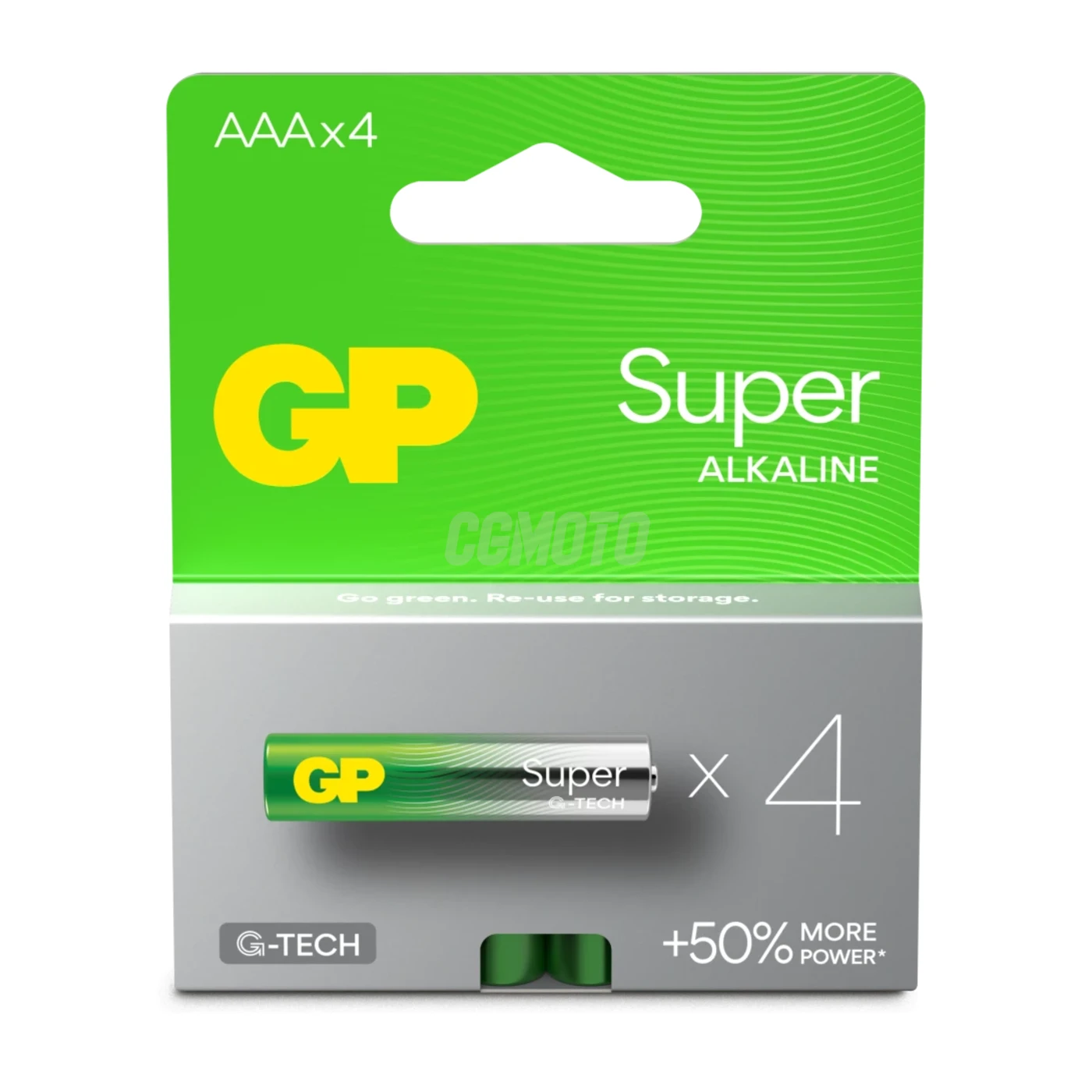 4 baterias alcalinas AAA 1,5 V Super 