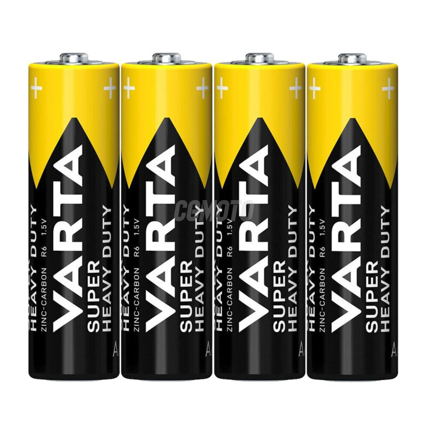 4 baterias de zinco-carbono LR6/AA 1,5 V Superlife 