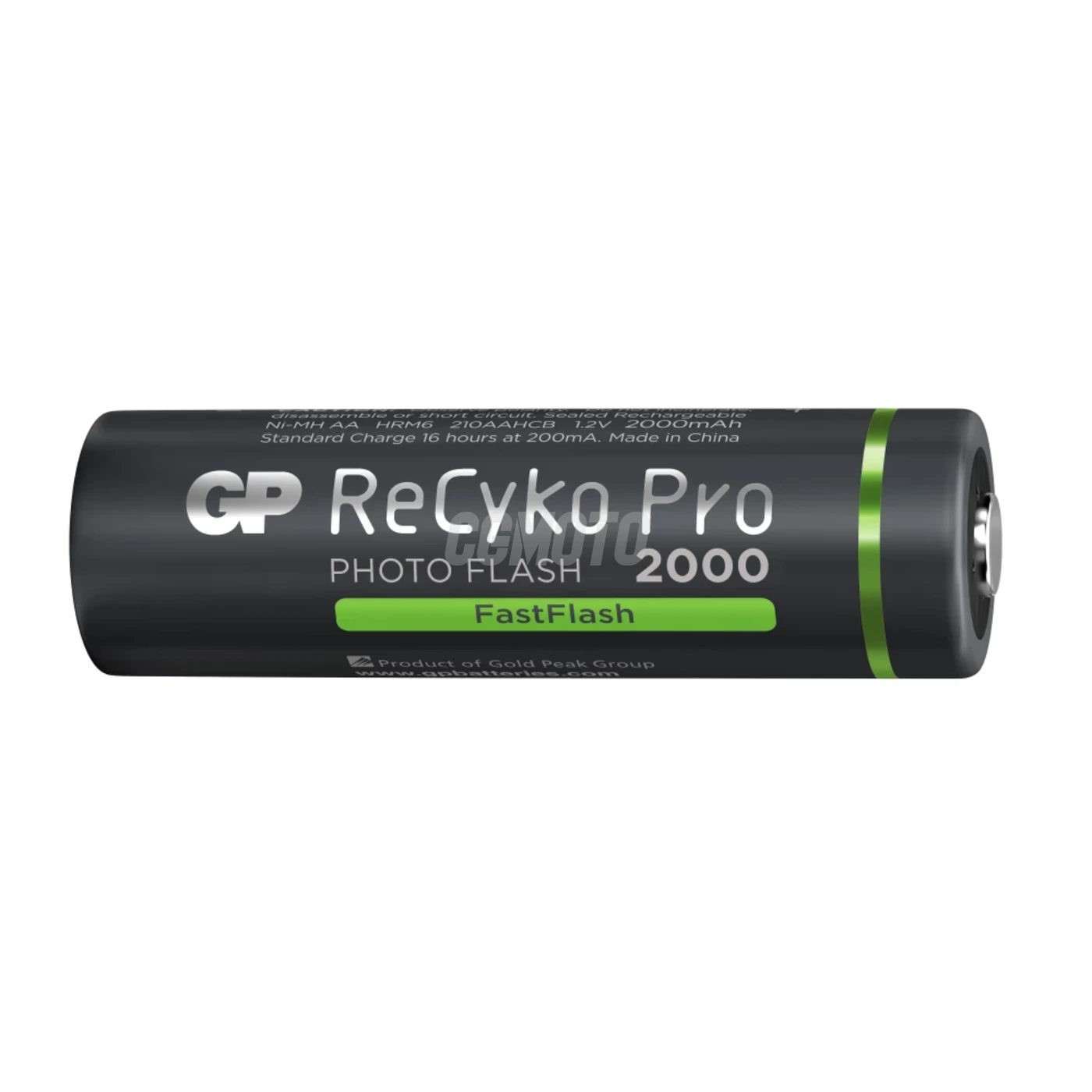 4 baterias recarregáveis NIMH Photoflash AA 1,2 V Recyko Pro 2000 mAh