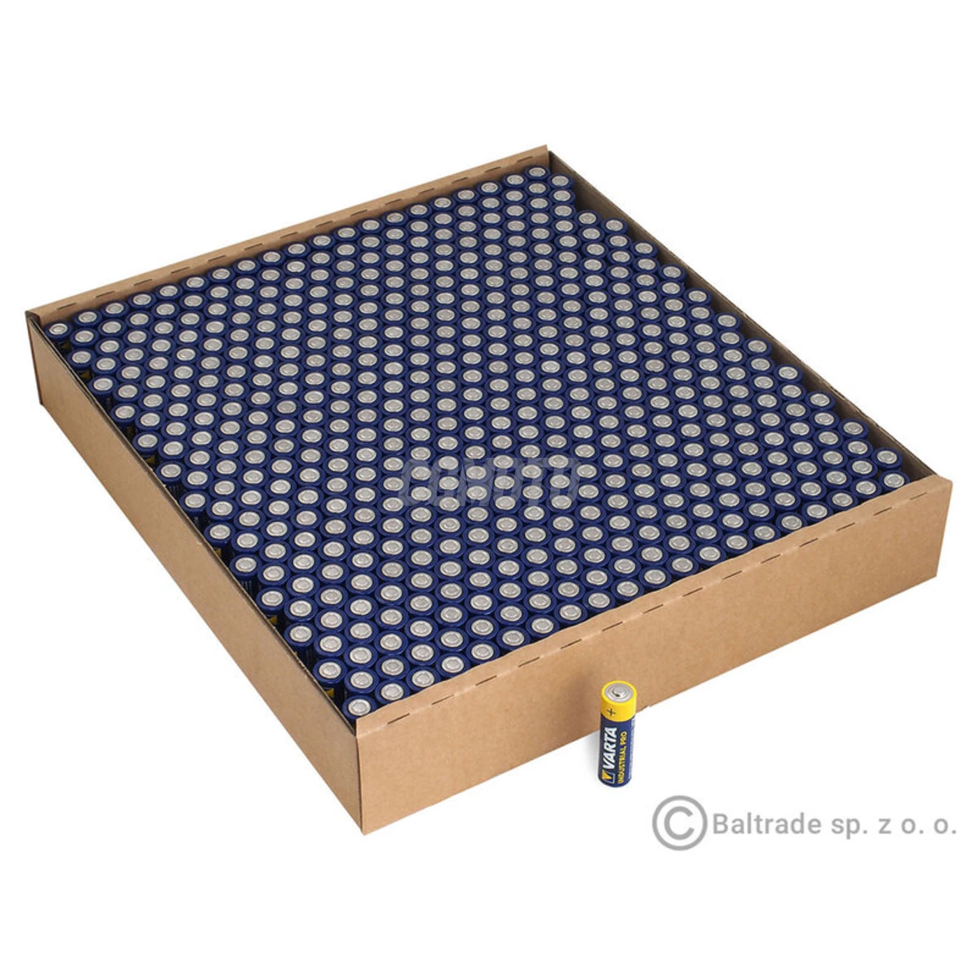 500 baterias alcalinas LR03/AAA 1,5 V Industriel PRO 1250mAh