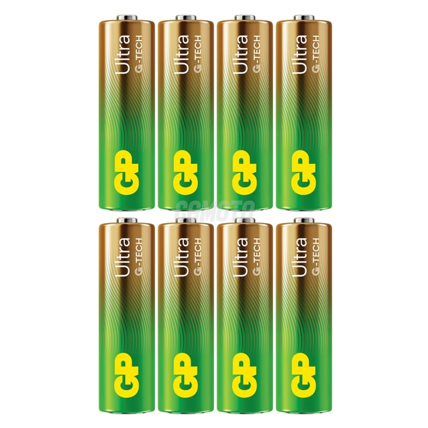 8 baterias alcalinas AA 1,5 V Ultra 