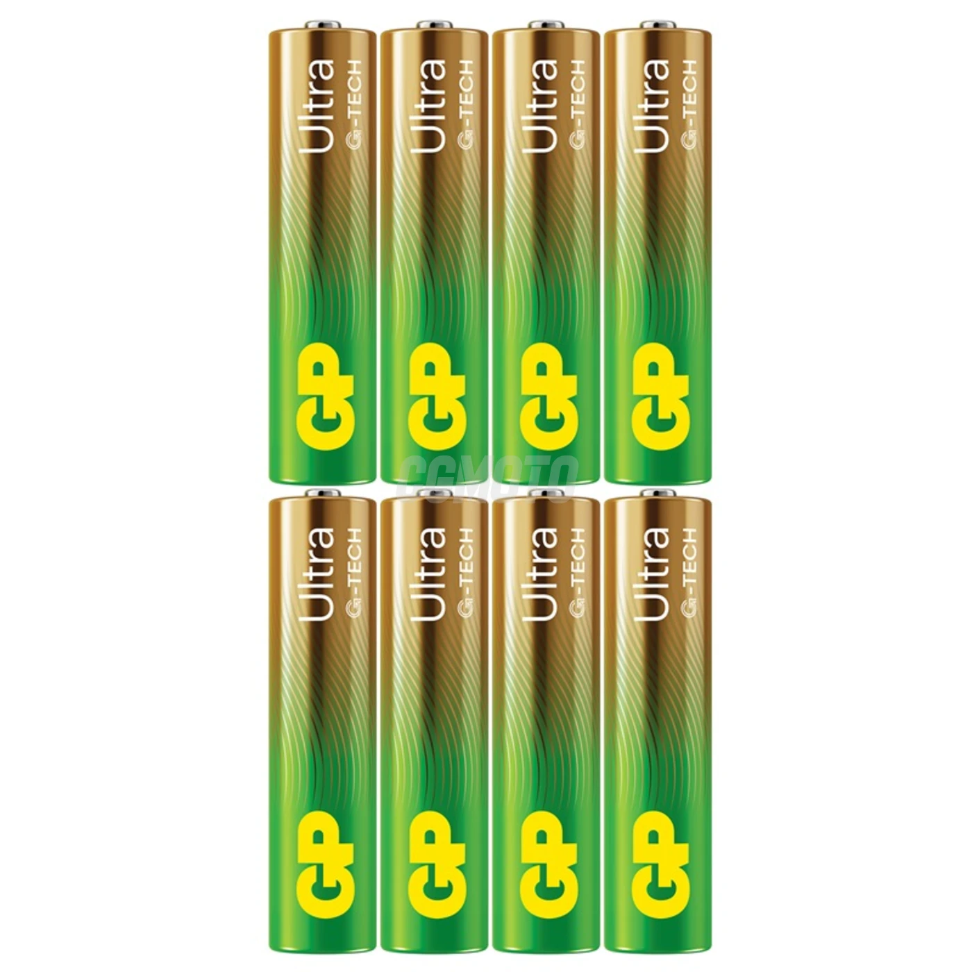 8 baterias alcalinas AAA 1,5 V Ultra 