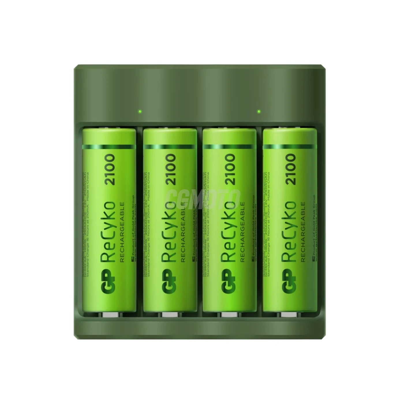 Carregador 6 horas GP B421 (USB) + 4 pilhas NiMH AA 2000 mAh