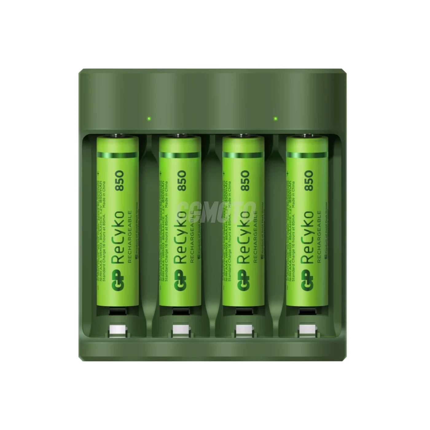 Carregador 6 horas GP B421 (USB) + 4 pilhas NiMH AAA 850 mAh