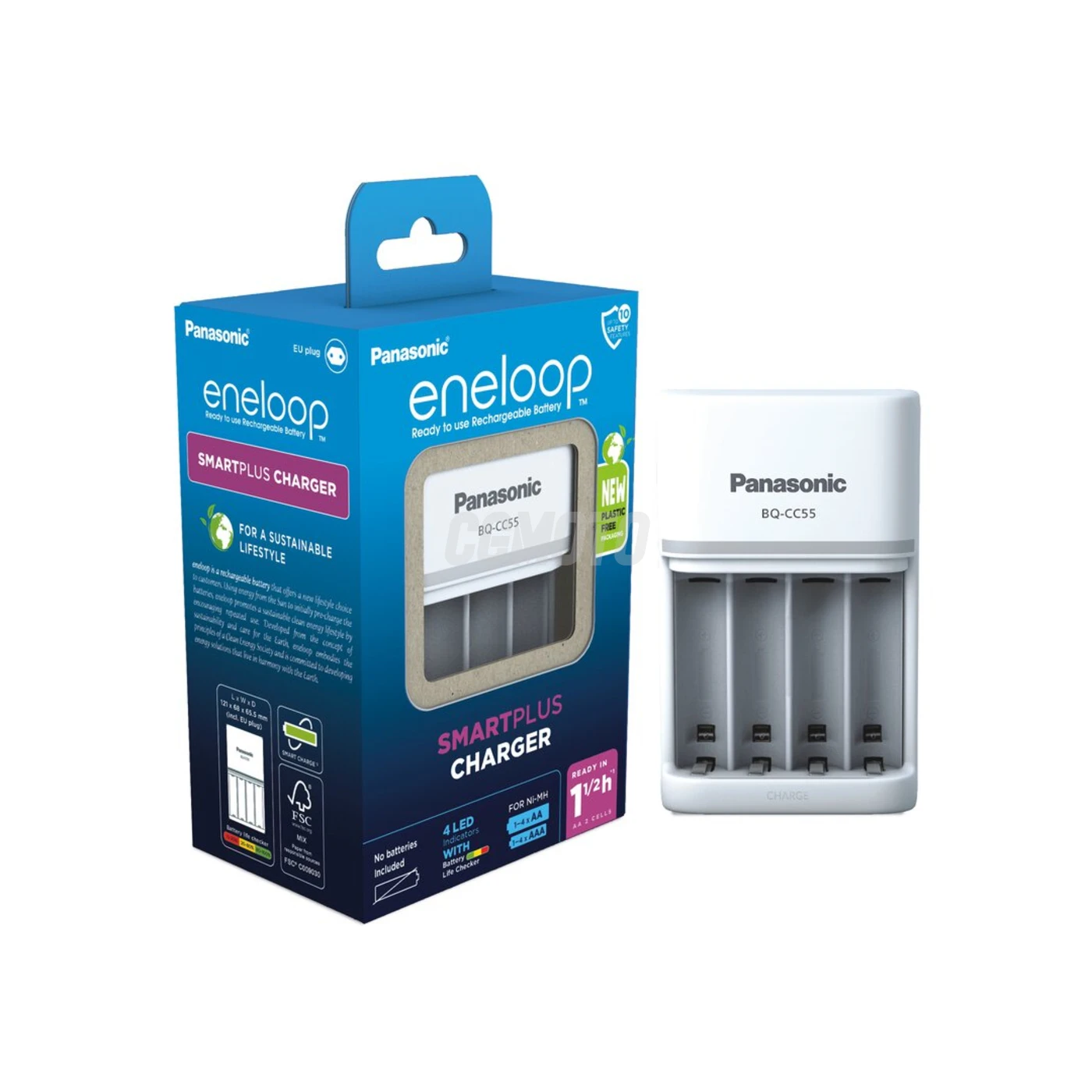 Carregador NIMH BQ-CC55 