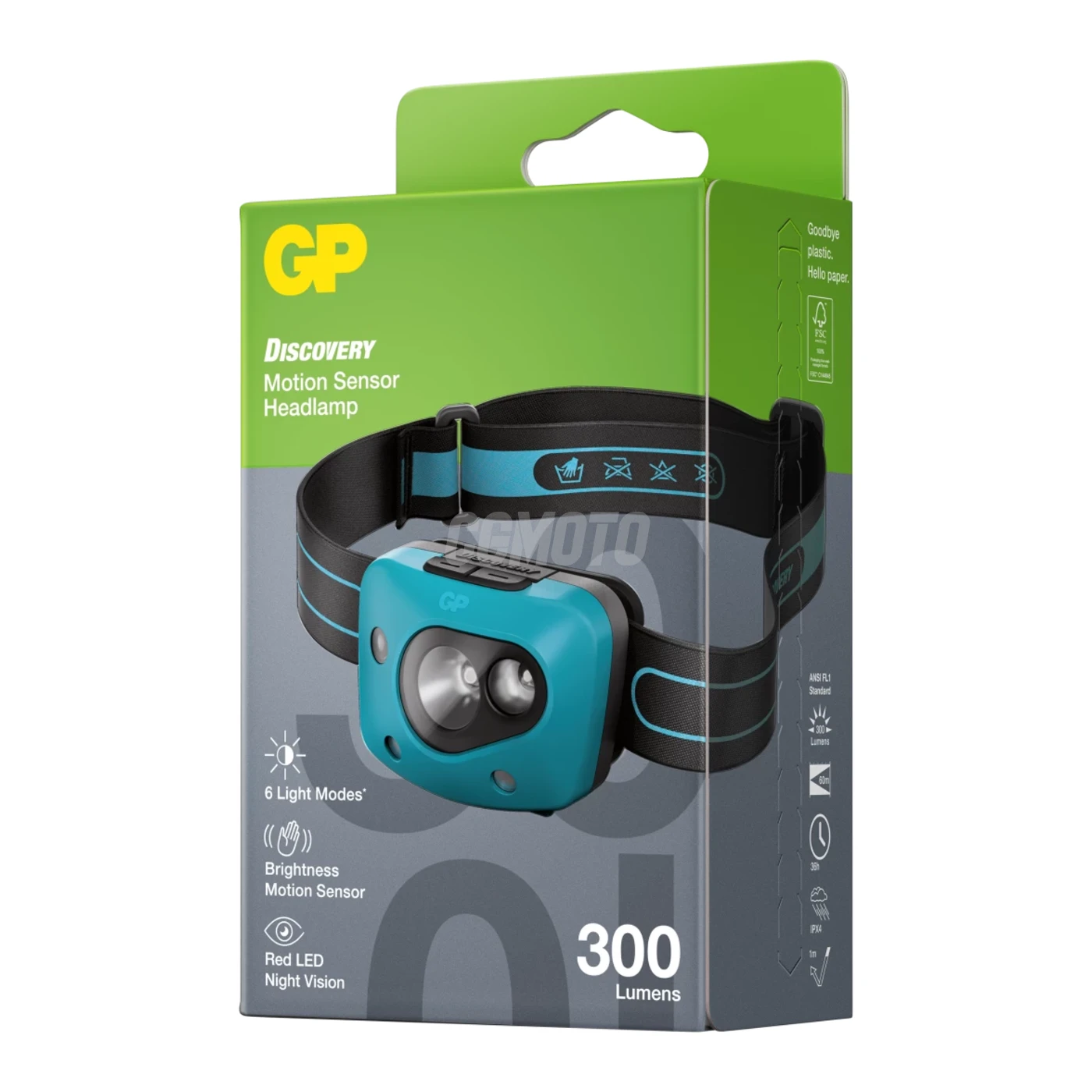 GP  Lampe Frontale CH44 - 300LM - (3xAAA)