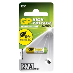 1 bateria alcalina 27 A 12 V Super 