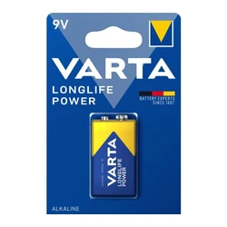 1 bateria alcalina 6LR61 9 V Longlife Power 550mAh