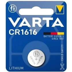 1 bateria de botão de lítio CR1616 3 V 55 mAh