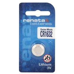 1 bateria de botão de lítio CR1632 3 V 137 mAh
