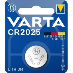 1 bateria de botão de lítio CR2025 3 V 170 mAh