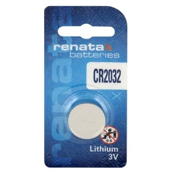 1 bateria de botão de lítio CR2032 3 V 260 mAh