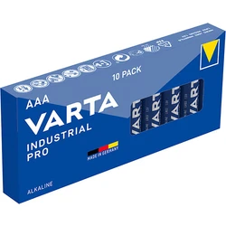 10 baterias alcalinas LR03/AAA 1,5 V Industriel PRO 1250 mAh