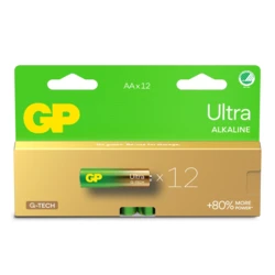 12 baterias alcalinas AA 1,5 V Ultra 