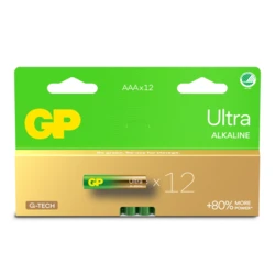 12 baterias alcalinas AAA 1,5 V Ultra 