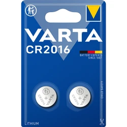 2 bateria de botão de lítio CR2016 3 V 