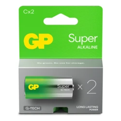 2 baterias alcalinas AAA 1,5 V Super 