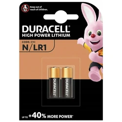 2 baterias alcalinas LR01 1,5 V 