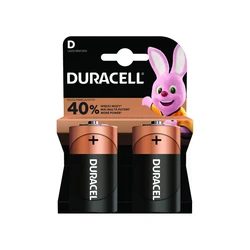 2 baterias alcalinas LR20 D 1,5 V Basic 