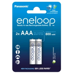 2 baterias recarregÃ¡veis NIMH AAA 1,2 V 800 mAh