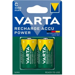 2 baterias recarregáveis NIMH LR14/C 1,2 V Ready2Use 3000 mAh 