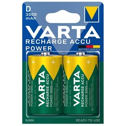 2 baterias recarregáveis NIMH LR20/D 1,2 V Ready2Use 3000 mAh 
