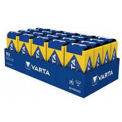 20 baterias alcalinas 6LR61 9 V Industriel PRO 580mAh