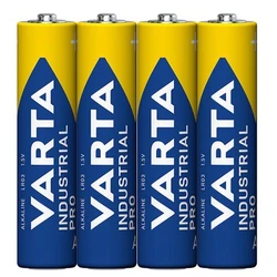 4 baterias alcalinas LR03/AAA 1,5 V Industriel PRO 1250 mAh