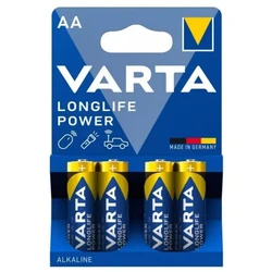 4 baterias alcalinas LR6/AA 1,5 V Longlife Power 2850mAh